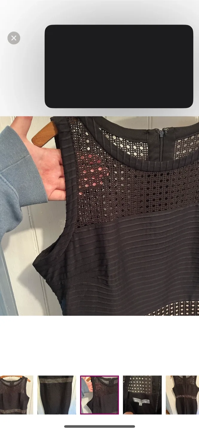 Maggy London from Melanie lyne Black Dress Size 14 image indicator(4)