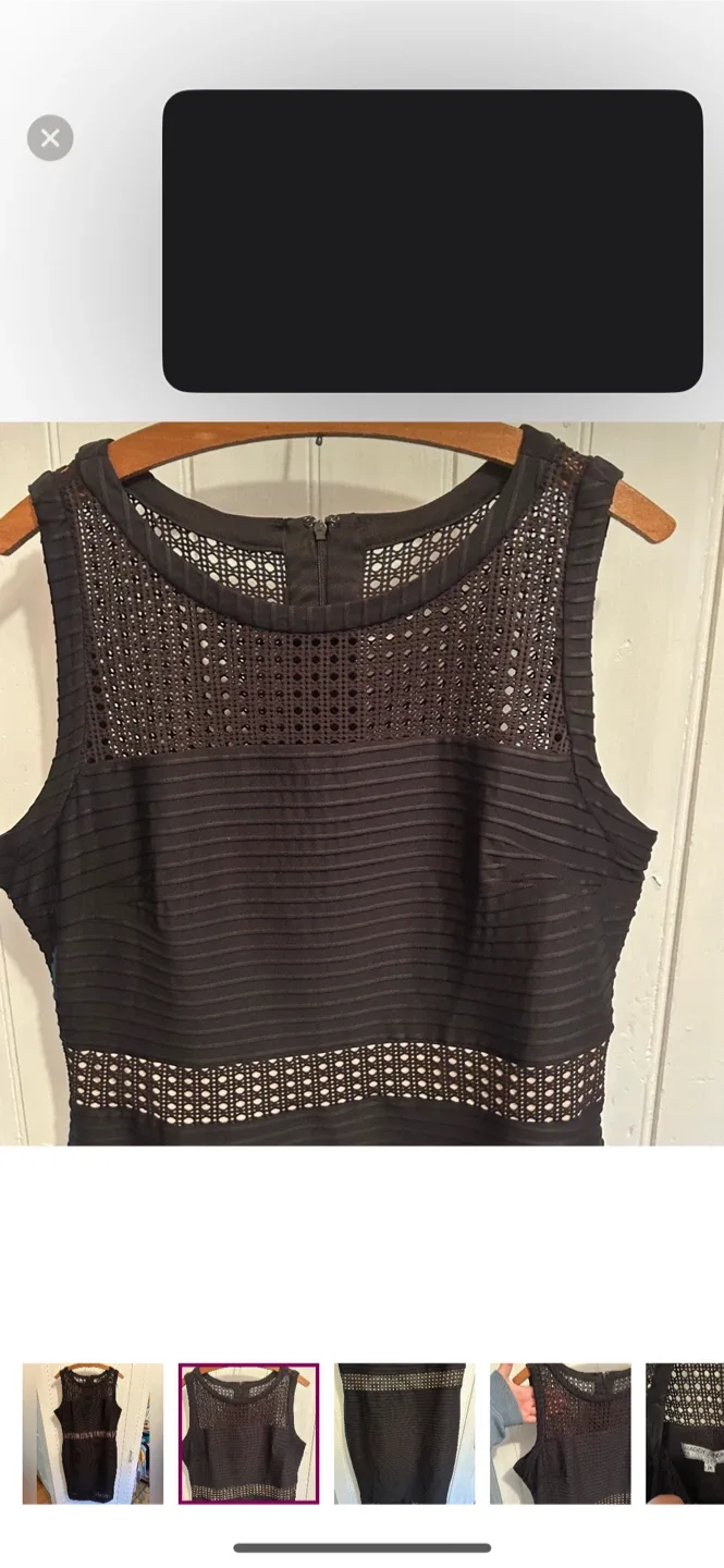 Maggy London from Melanie lyne Black Dress Size 14 image indicator(2)