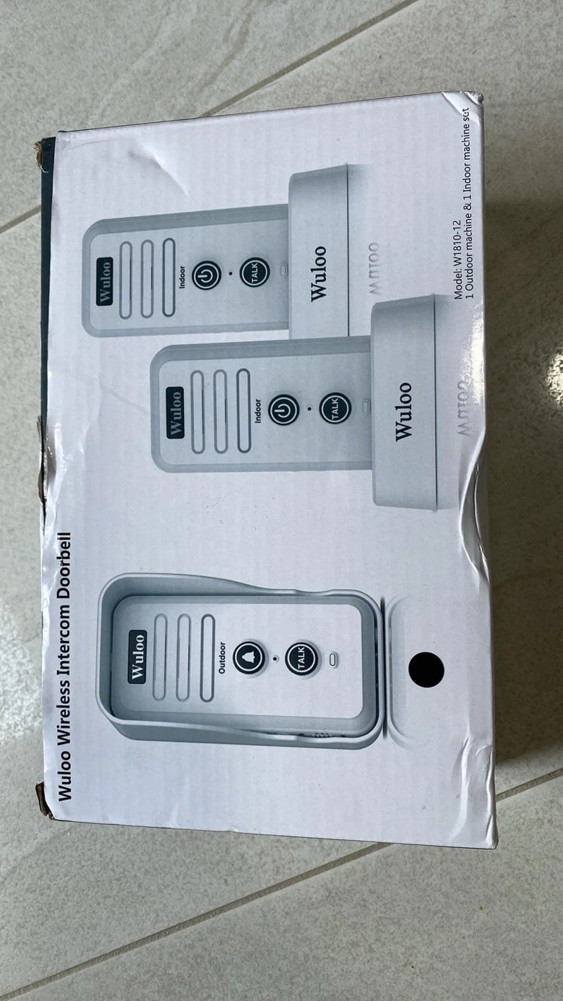 Wuloo Wireless Intercom Doorbell - New in Box