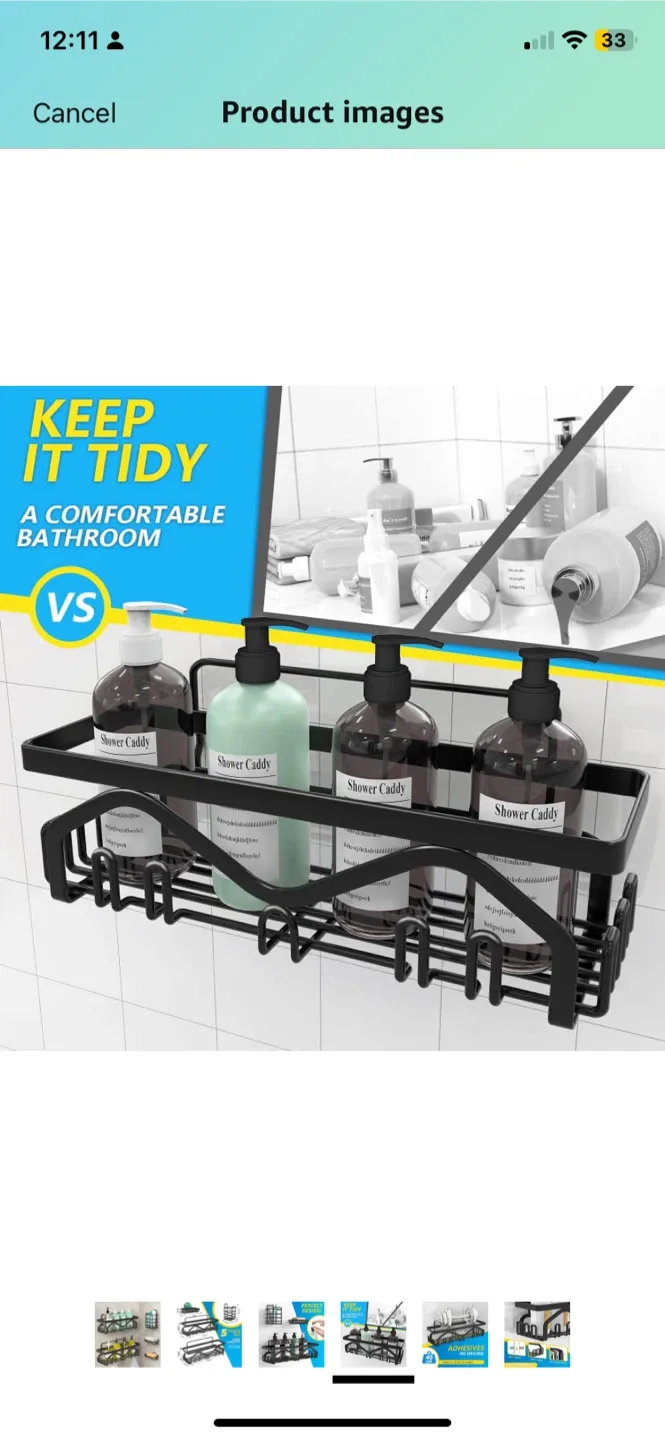 New Shower Caddy Organizer - Keep It Tidy! thumbnail