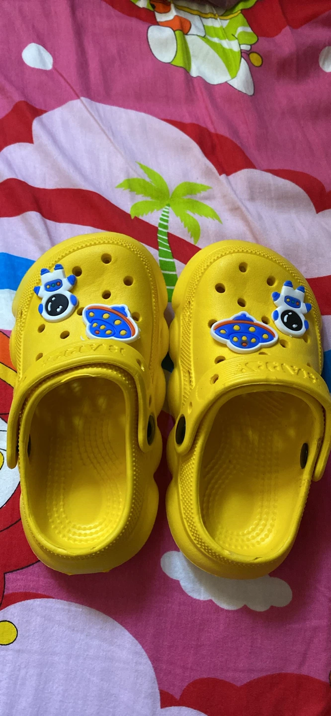 Yellow Kids' Clogs - Size 25