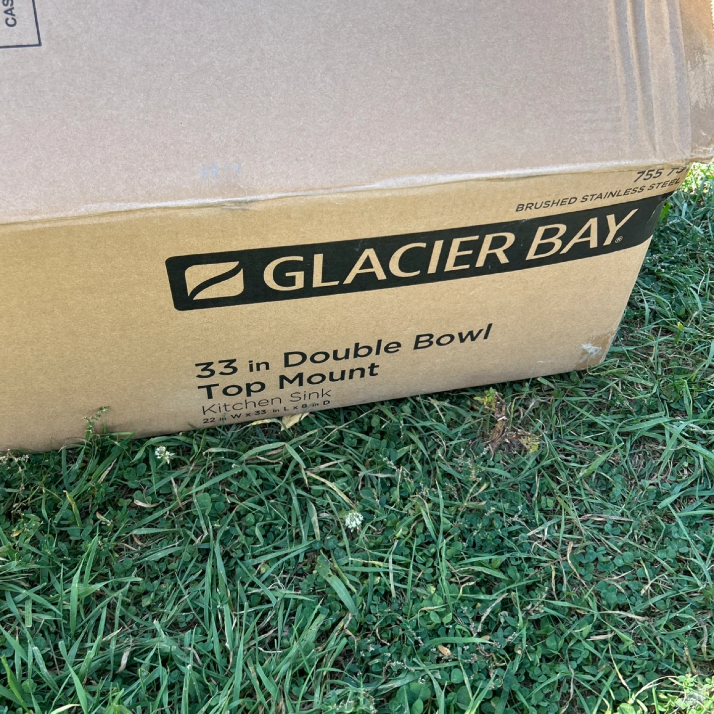 New Glacier Bay 33 in Double Bowl Sink - photo 2