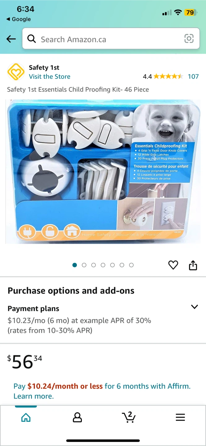 Safety 1st Child Proofing Kit - 62 Pieces