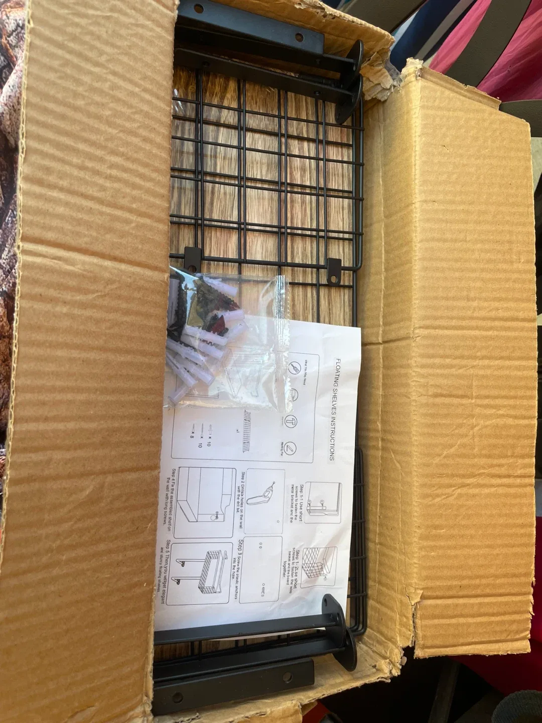 BRAND NEW Wall Mounted Bathroom Shelf thumbnail