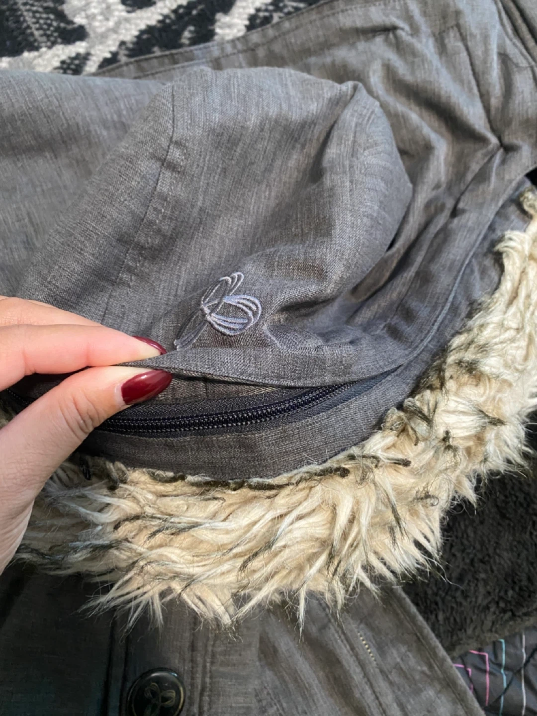 TNA Grey Winter Coat XS - photo 5