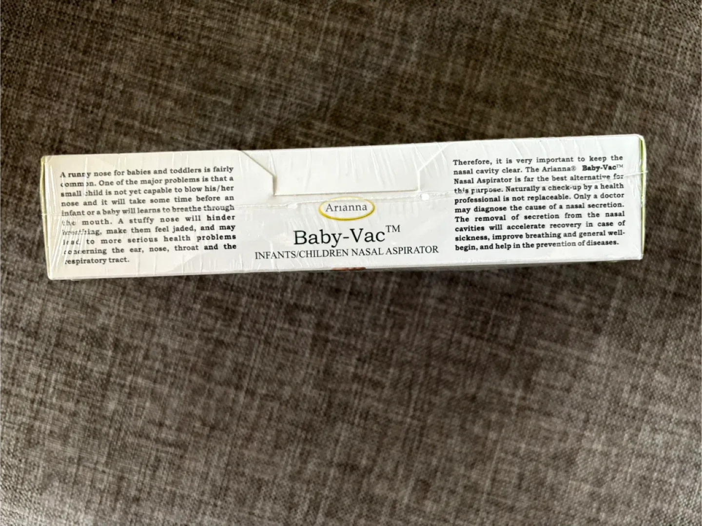 Baby-Vac Nasal Aspirator - New in Box image indicator(3)