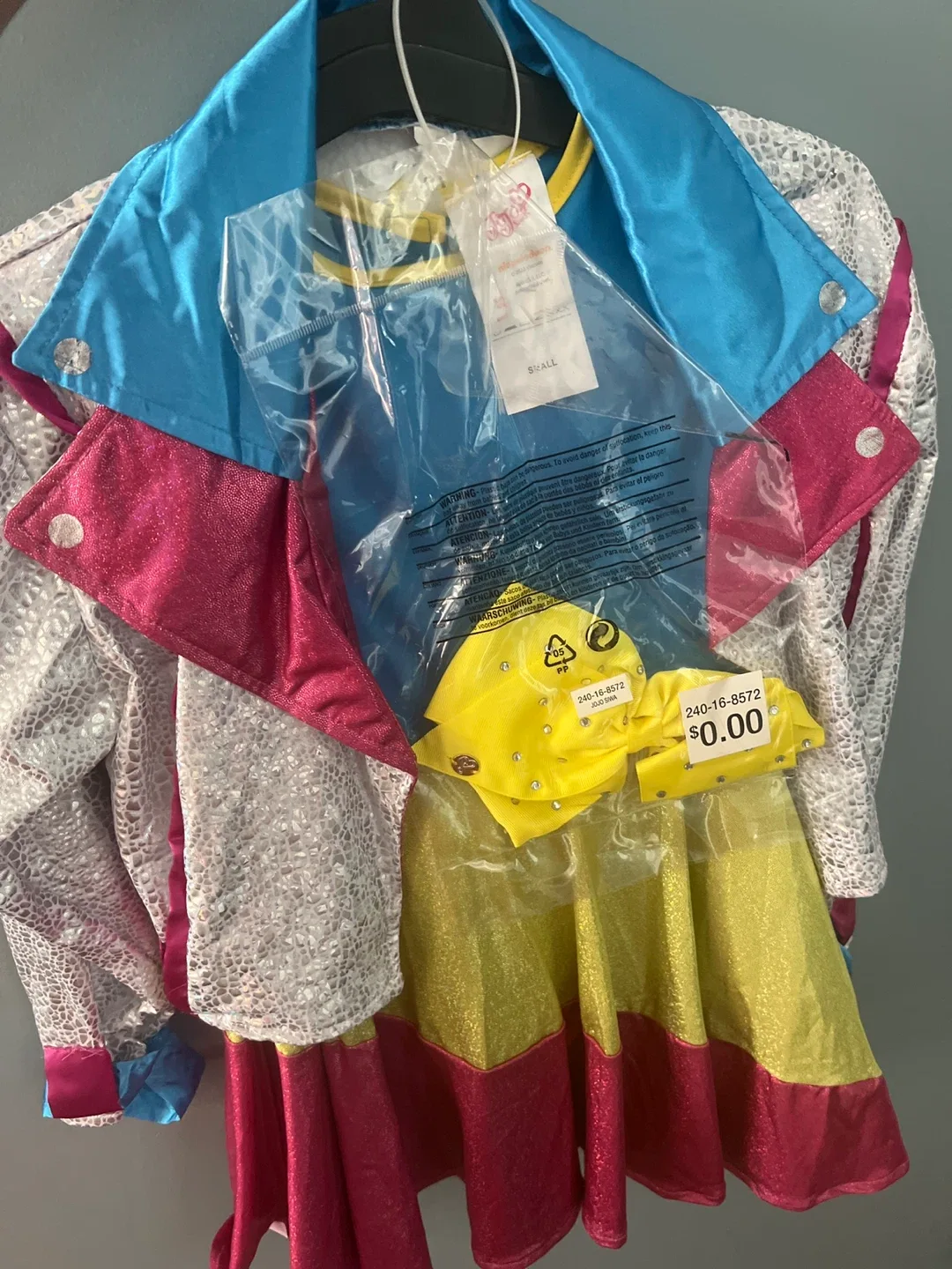 JoJo Siwa Nickelodeon Outfit - Size Small thumbnail