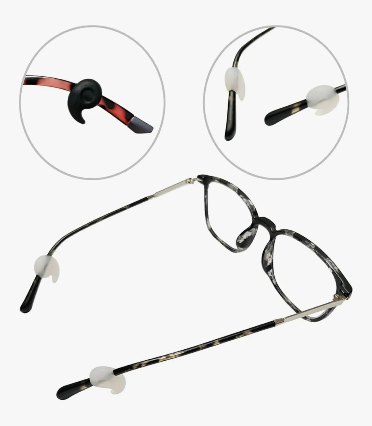 Eyeglass Ear Hook & Anti-Slip Kit – 12 Pair Set image indicator(6)