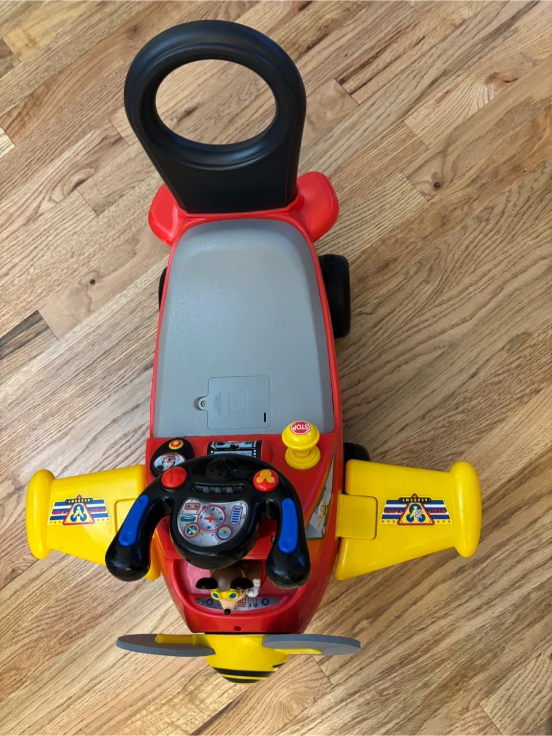 Disney Mickey Mouse Airplane Ride-On Toy - photo 3
