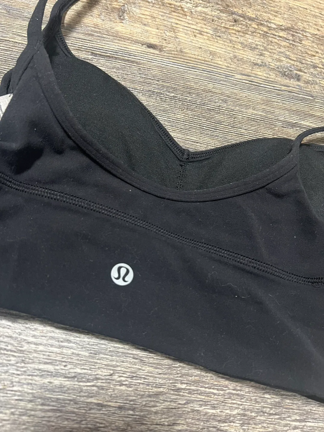 Lululemon Black sports Bra - Size 4 thumbnail