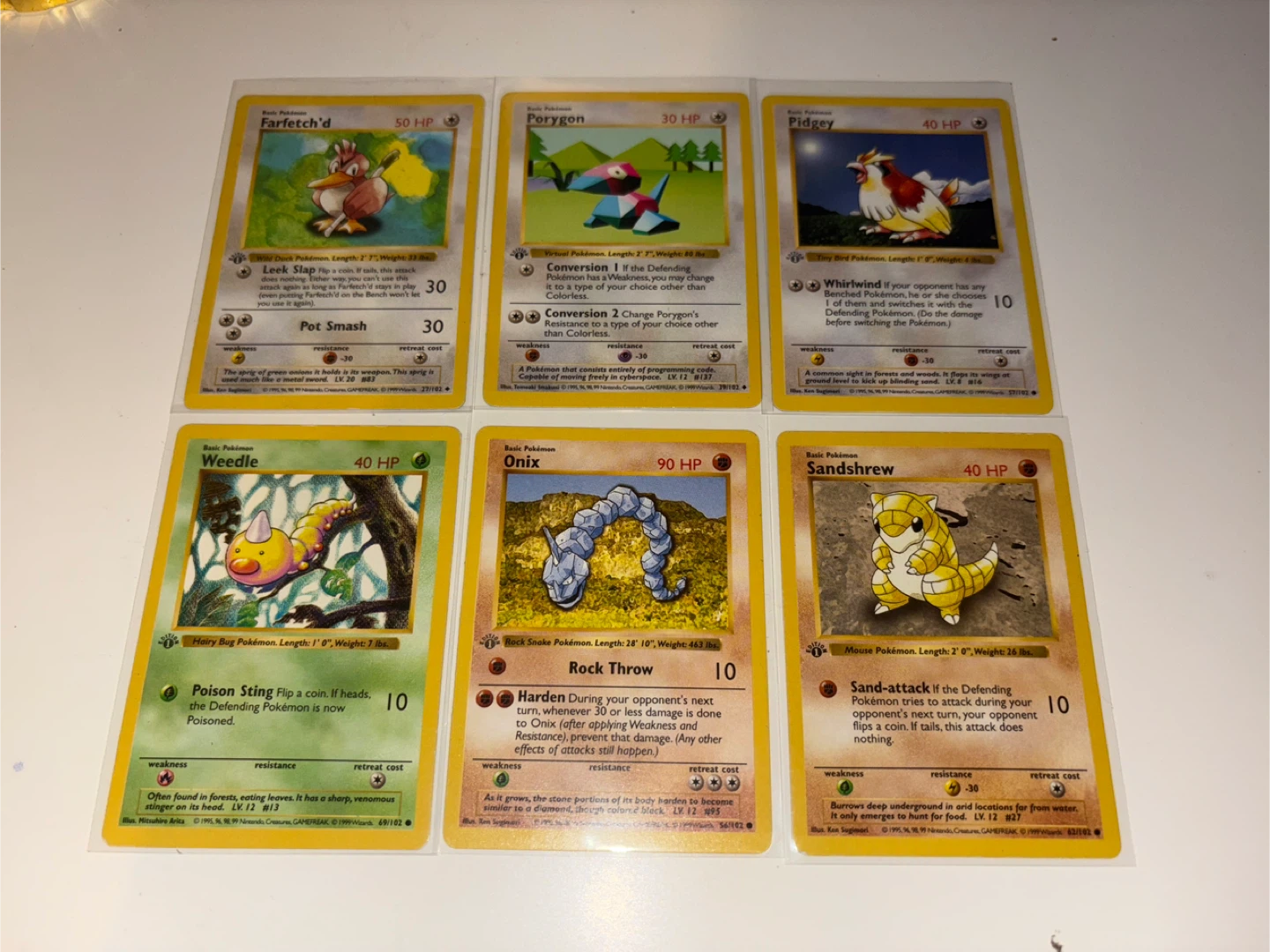 1st Edition Pokémon Cards – Vintage WOTC Base Set 1999 Lot - photo 3