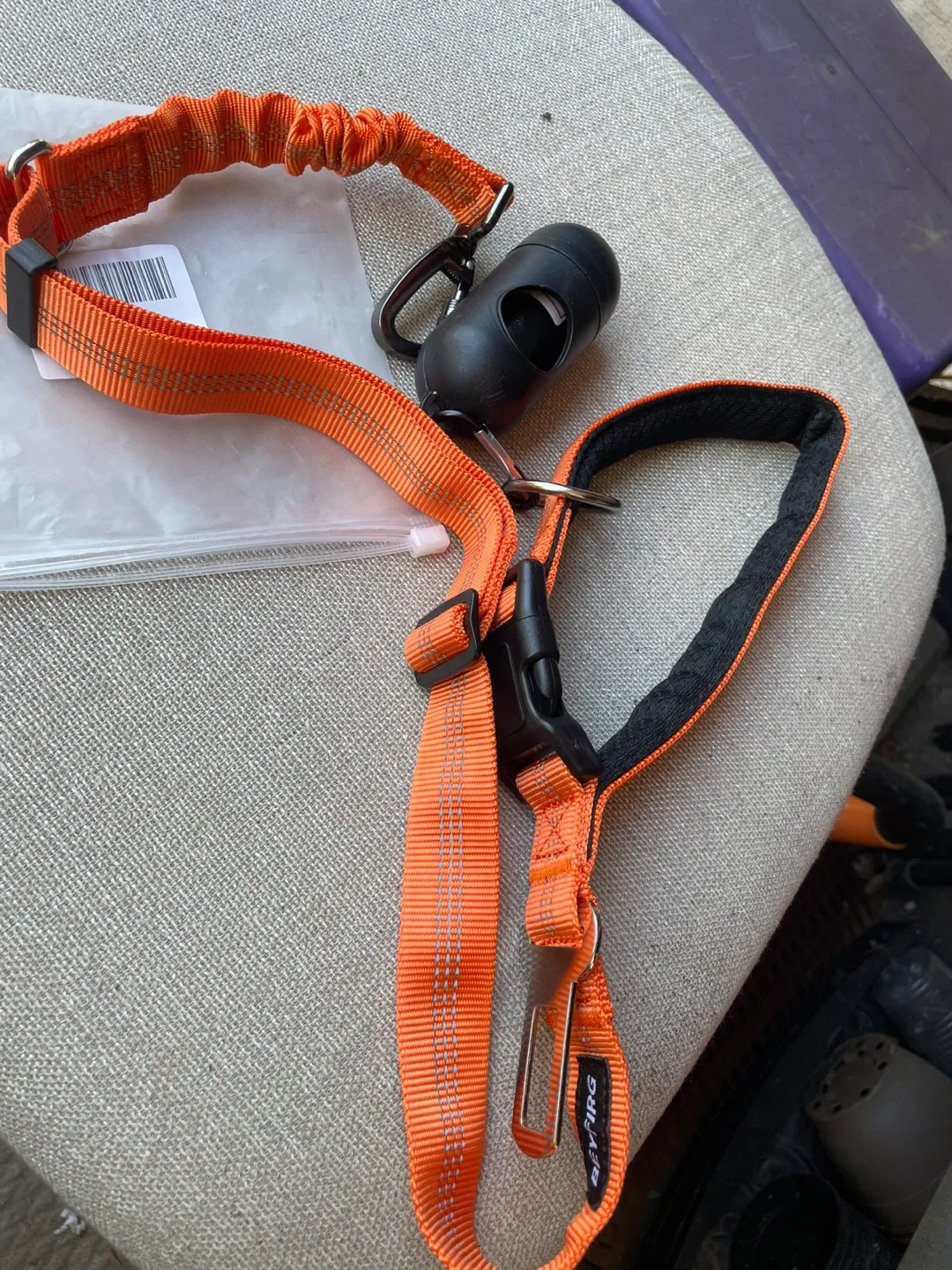 BRAND NEW Dog Harness with Poop Bag Dispenser thumbnail