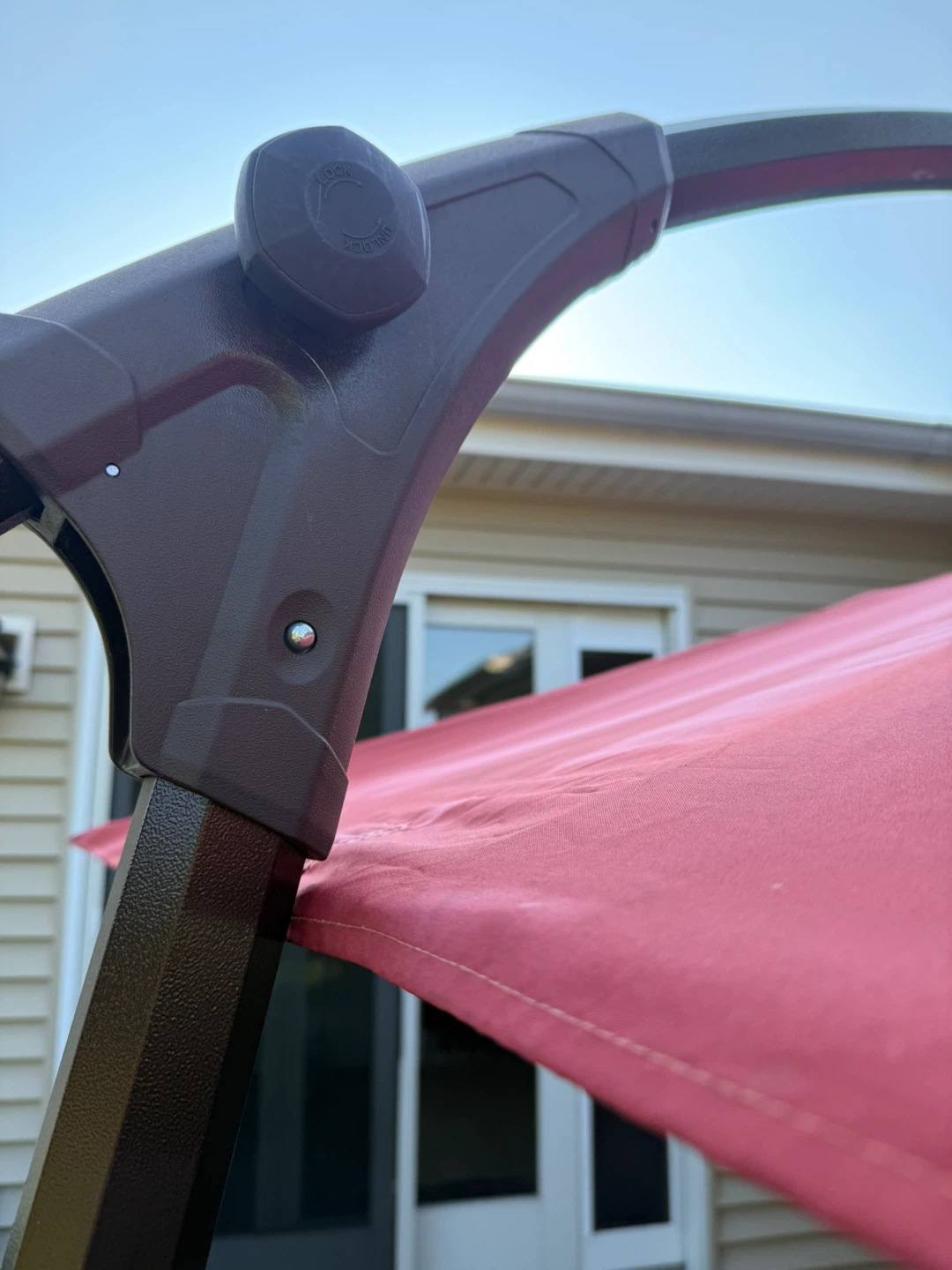Patio Umbrella - Burgundy - photo 5