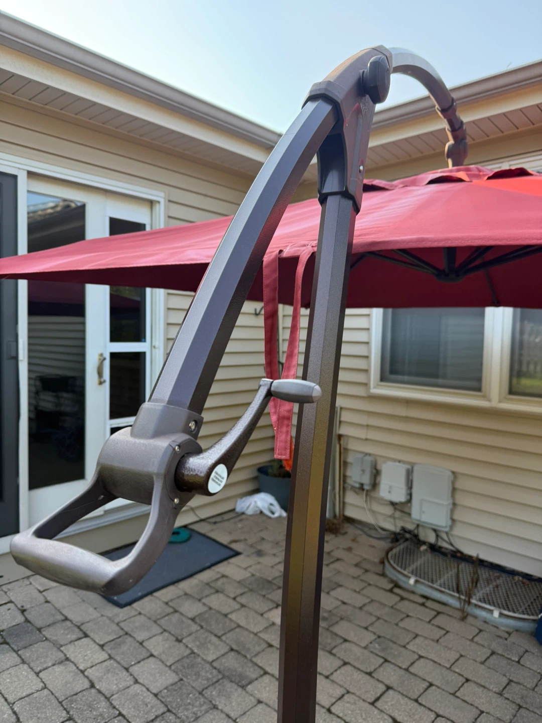 Patio Umbrella - Burgundy - photo 4