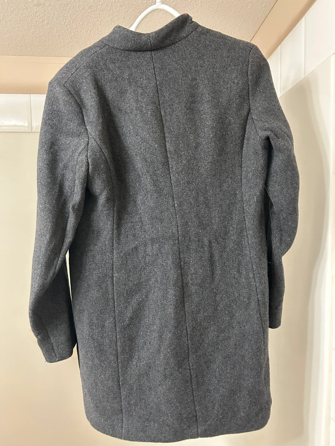 Maje Grey Wool Blend Coat - photo 5