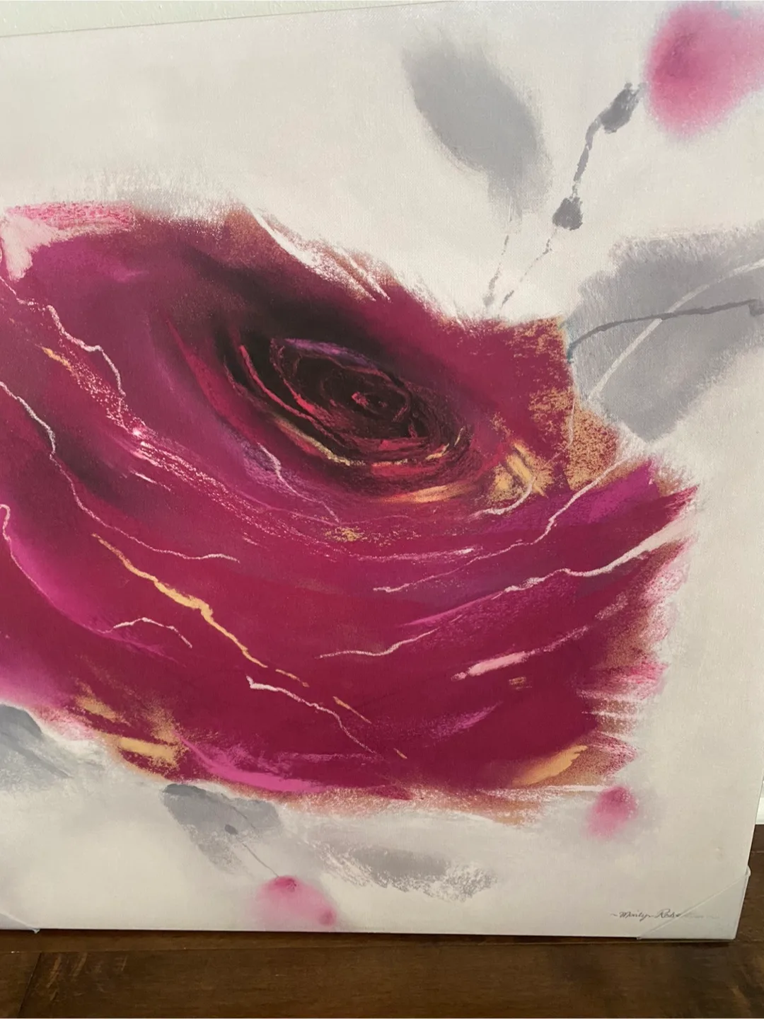 Rose Canvas Wall Art image indicator(3)