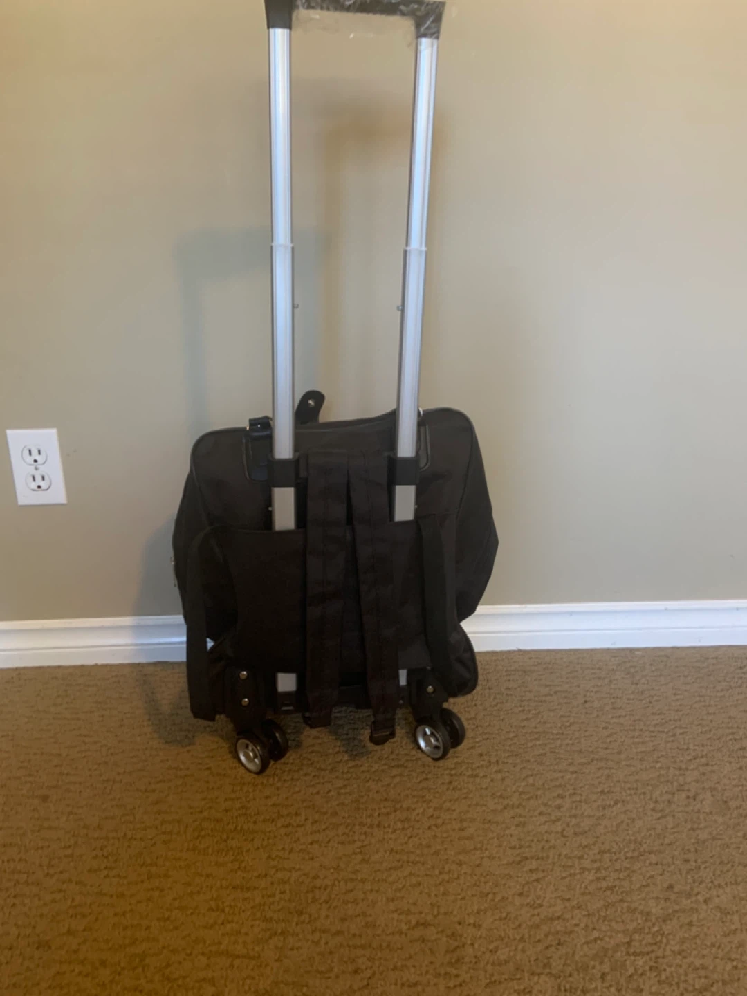 Black Rolling Backpack - photo 5