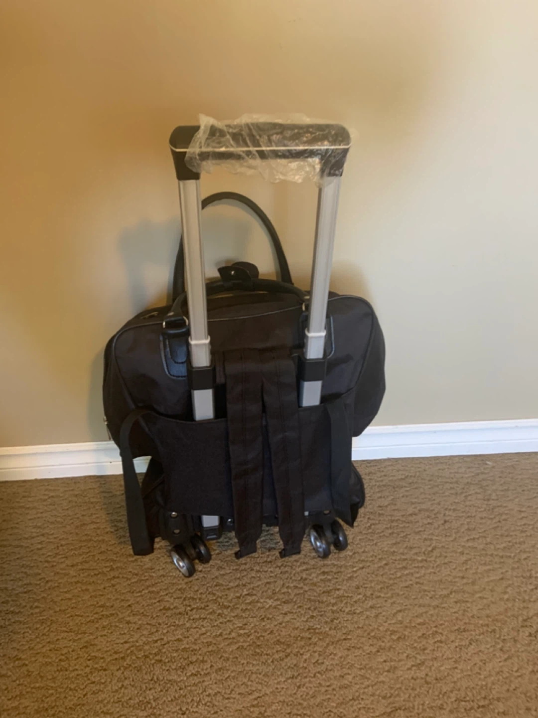 Black Rolling Backpack - photo 4
