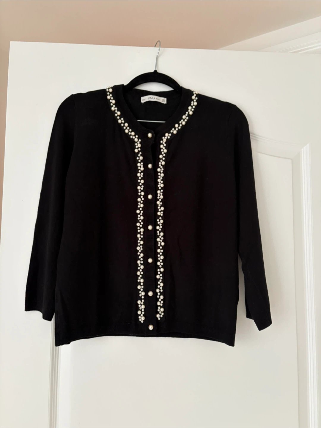 Zara Knit Black Cardigan - Size M