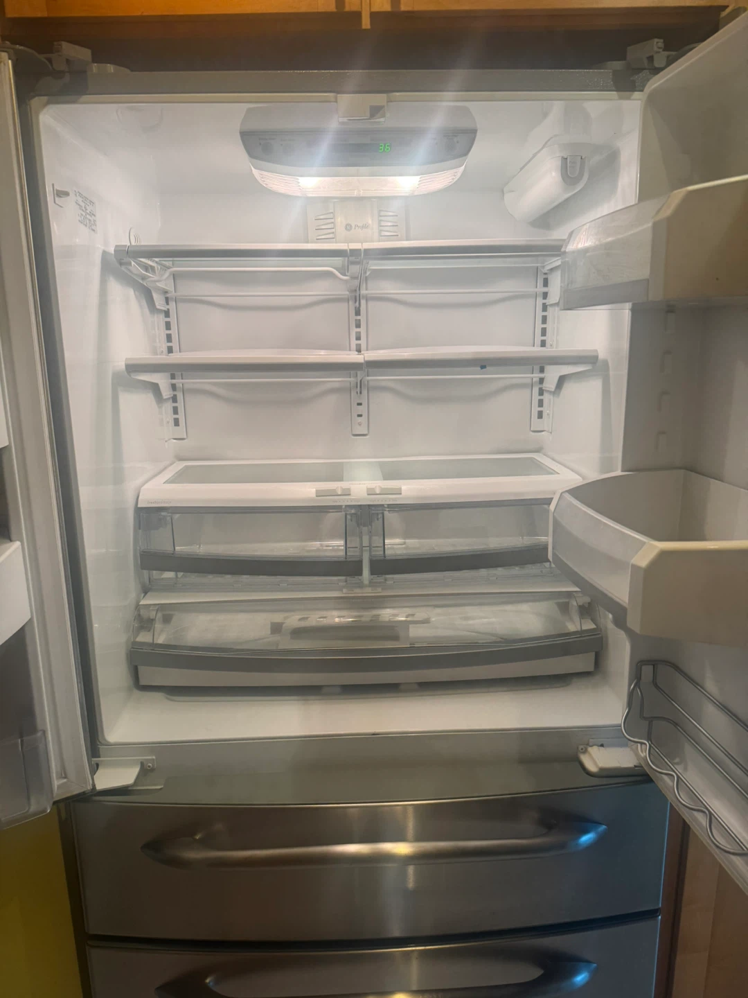 GE Profile Stainless Steel Refrigerator - photo 2