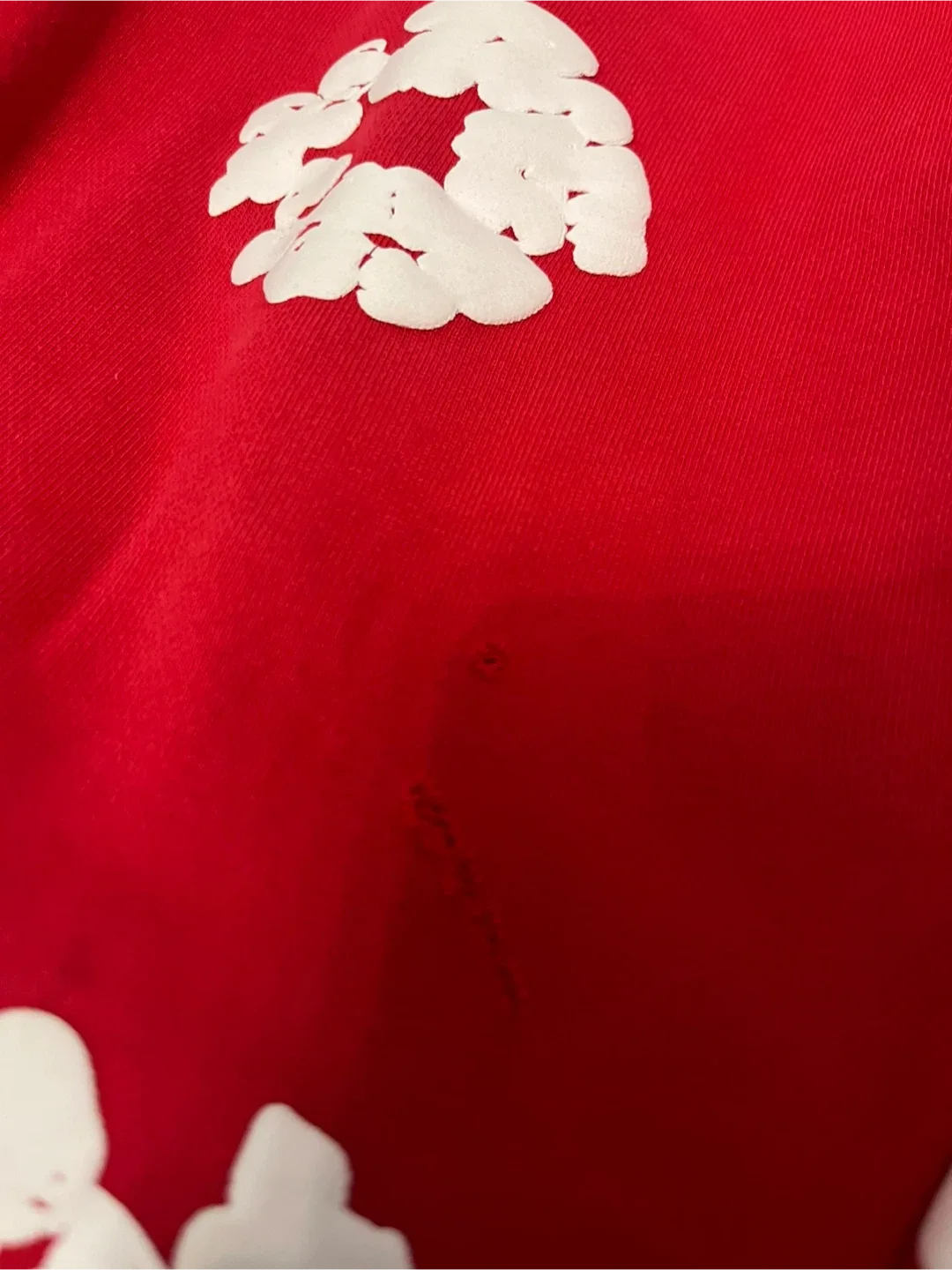 Denim Tears Red Sweatpants Size M image indicator(4)