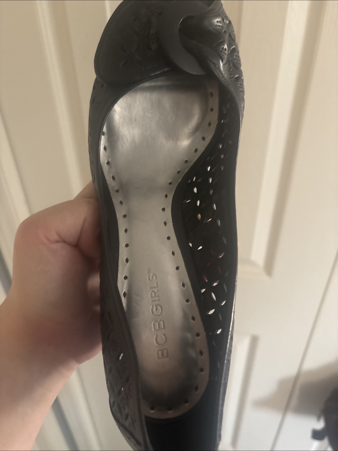 BCB Girls Black Heels - Size 7
