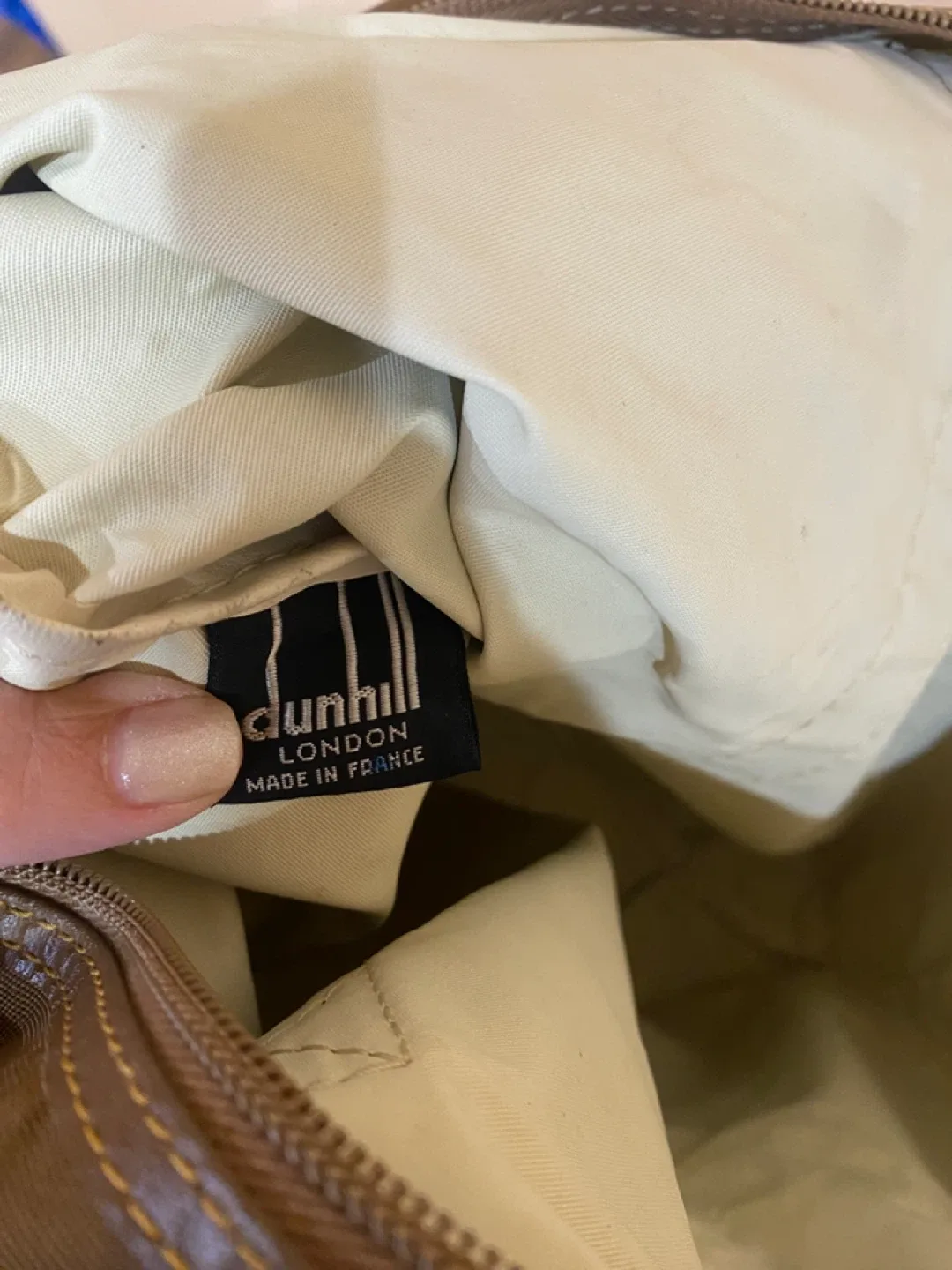 Dunhill Olive Green Tote Bag image indicator(10)