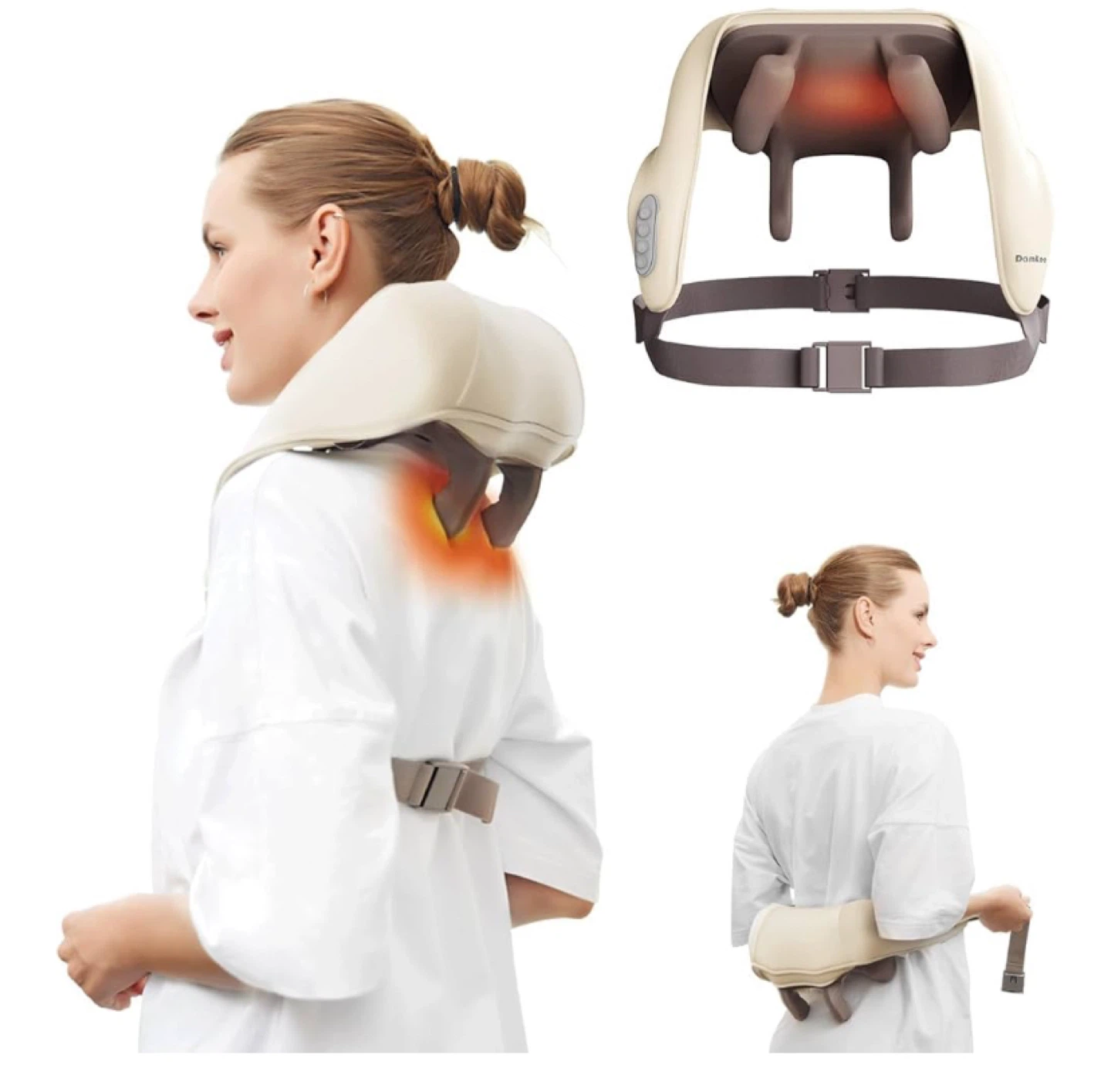 Deep-Kneading 5D Massage Analog Human Hands
