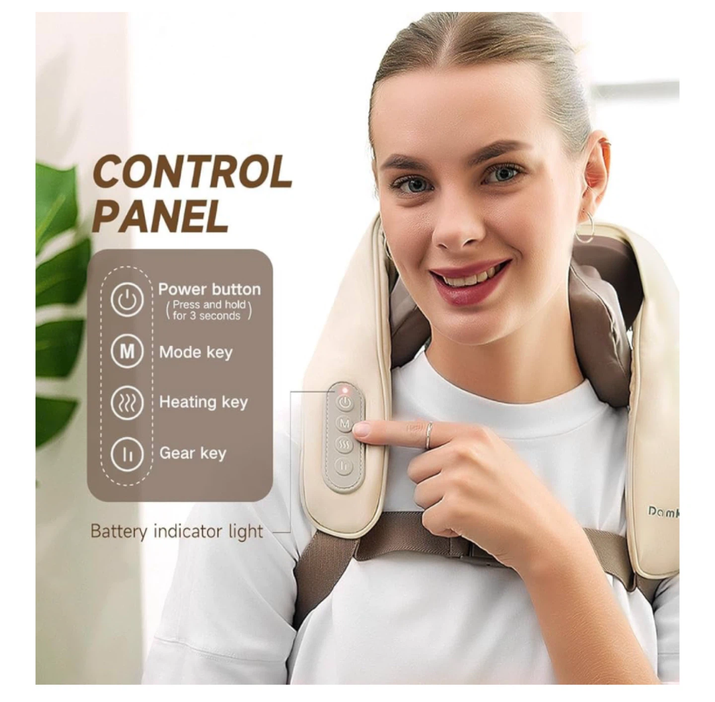 Deep-Kneading 5D Massage Analog Human Hands - photo 5