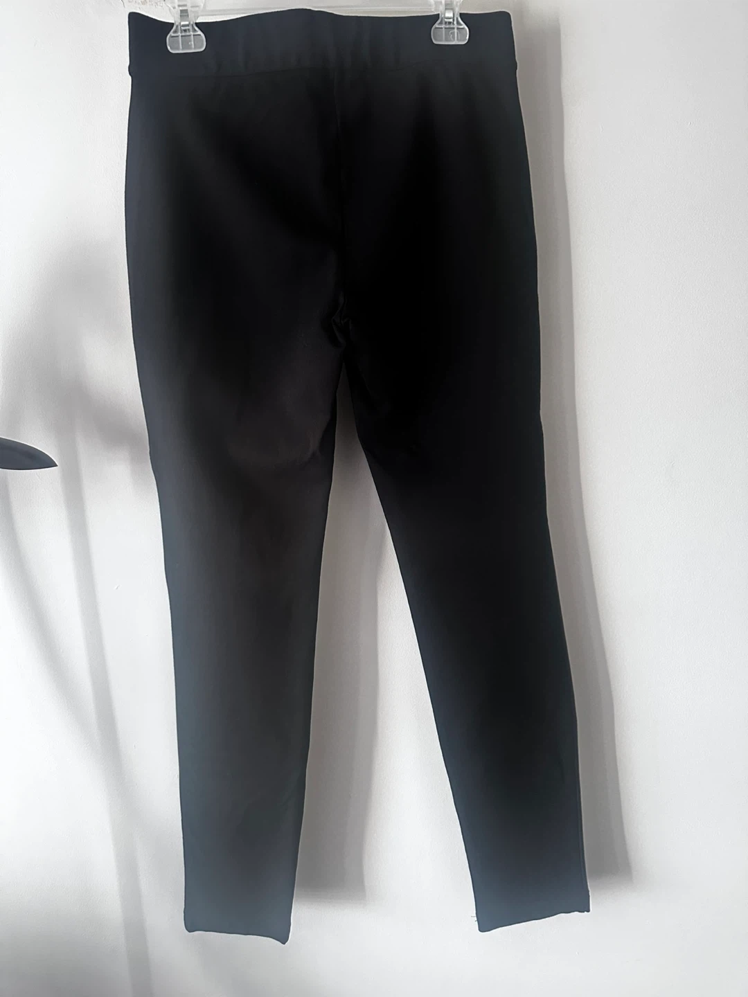 Joe Fresh Black Faux Leather Leggings - Size M - photo 2