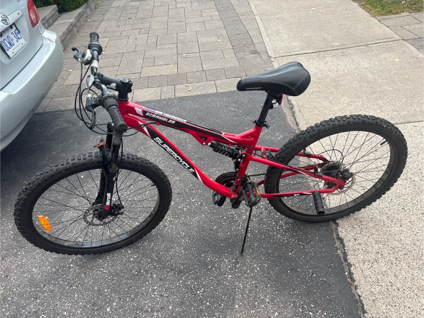 Supercycle Scrambler Bike - Red image indicator(2)