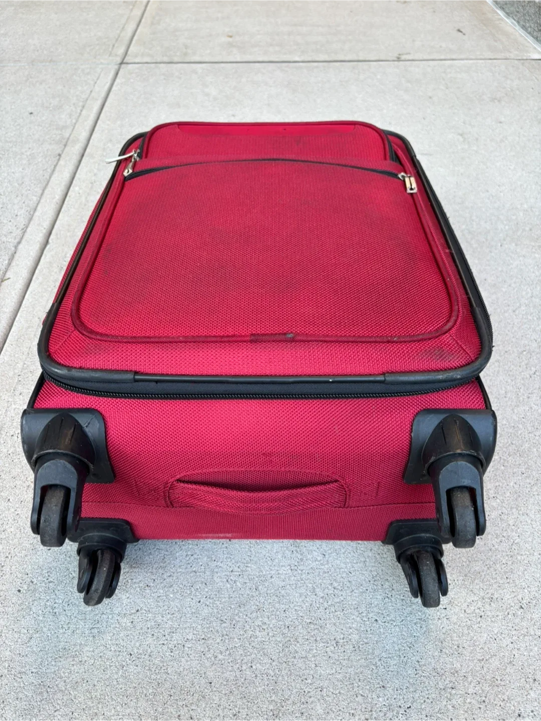 Samsonite Expandable Red Carry-On Suitcase image indicator(6)