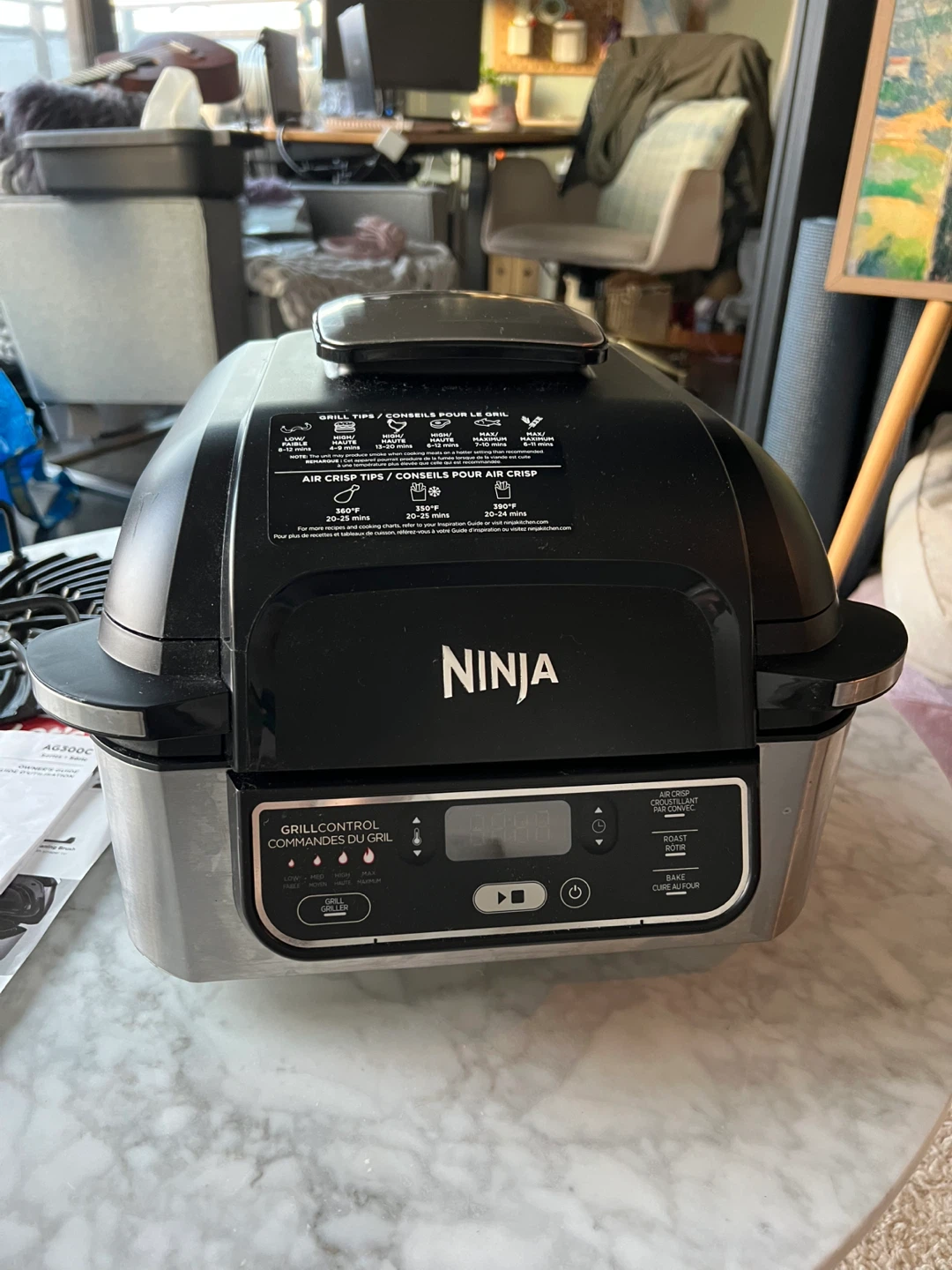Ninja Foodi AG300C Grill - Free, pickup by today