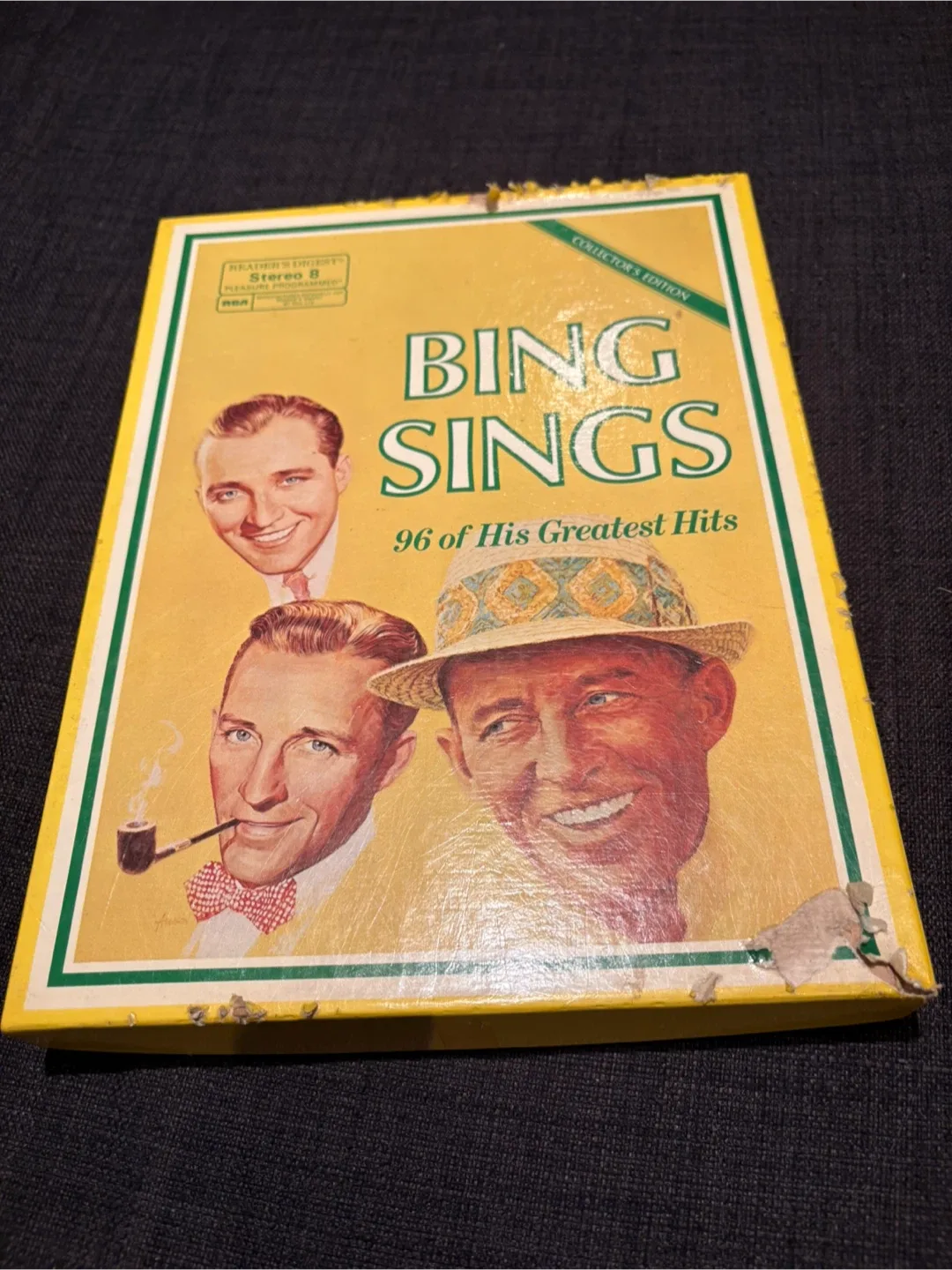Bing Sings 96 Greatest Hits Collector's Edition 8-Track Tapes