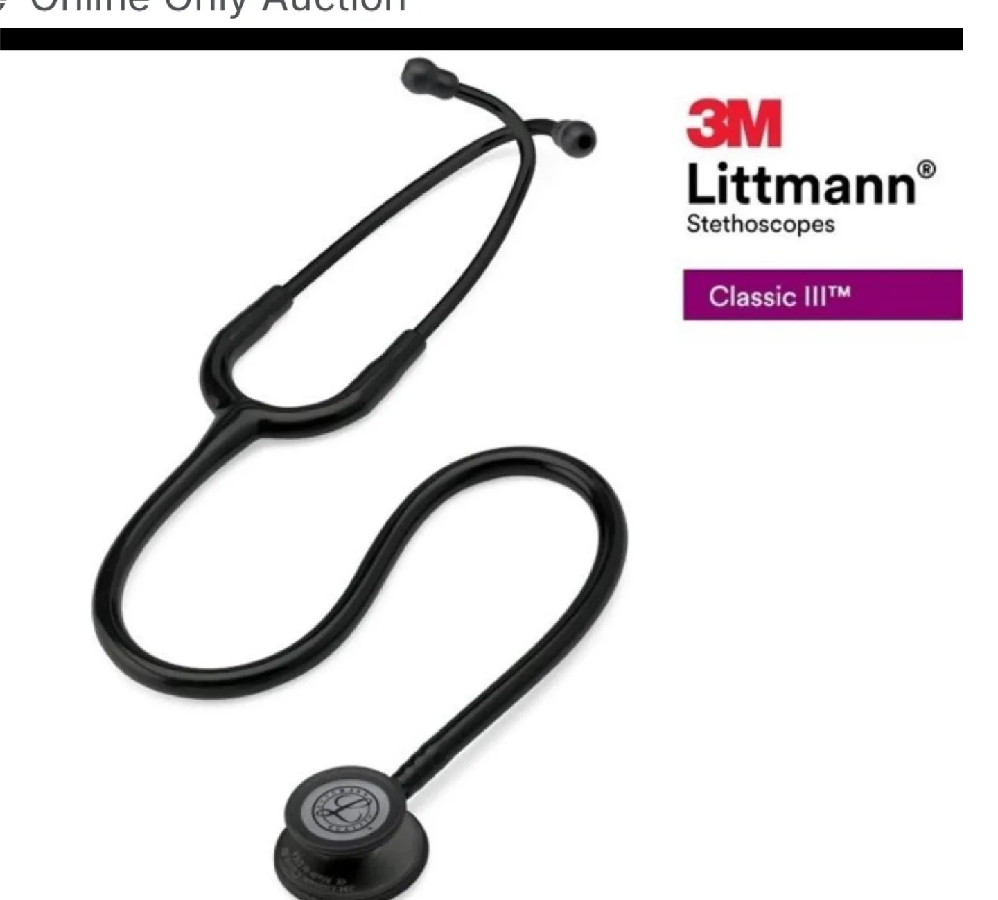 Littmann Classic III Black Stethoscope image indicator(3)