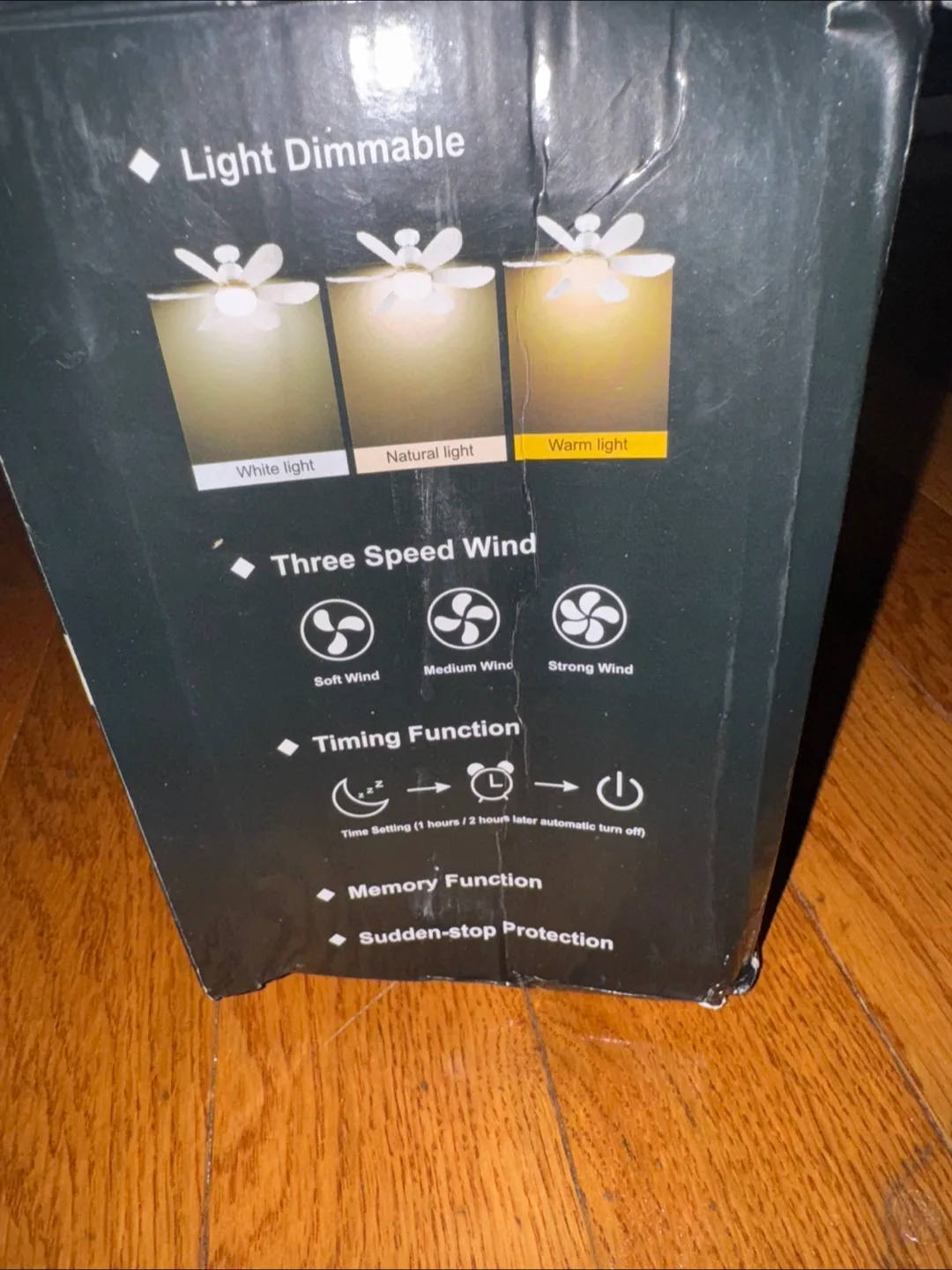 FLOWER Fan Light - Ceiling Fan with Light image indicator(5)