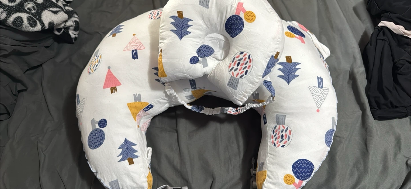 CrystCare Nursing Pillow with Adjustable Strap