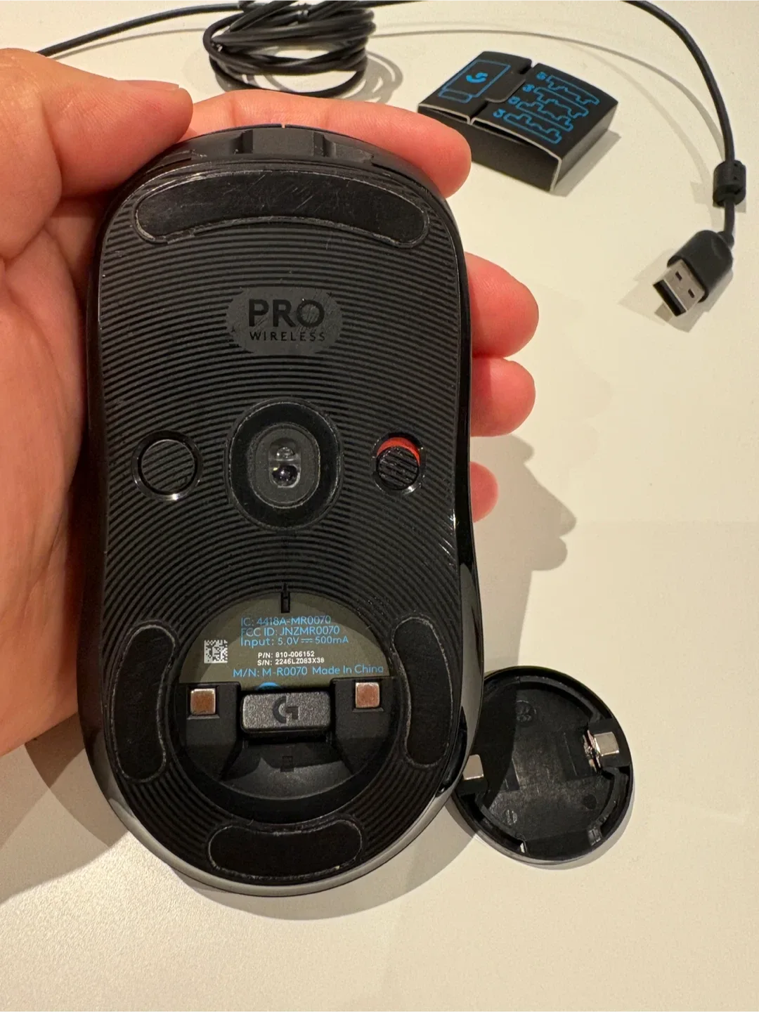 Logitech G Pro Wireless Mouse - Black image indicator(6)