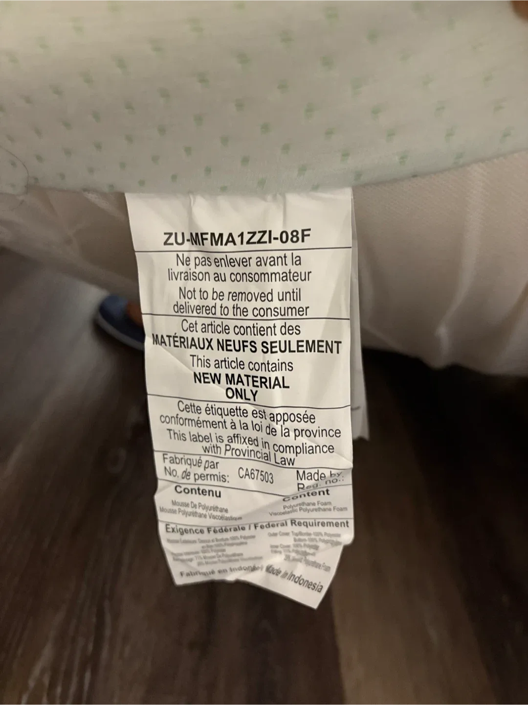 Zinus 8-Inch Green Tea Memory Foam Full Mattress image indicator(4)