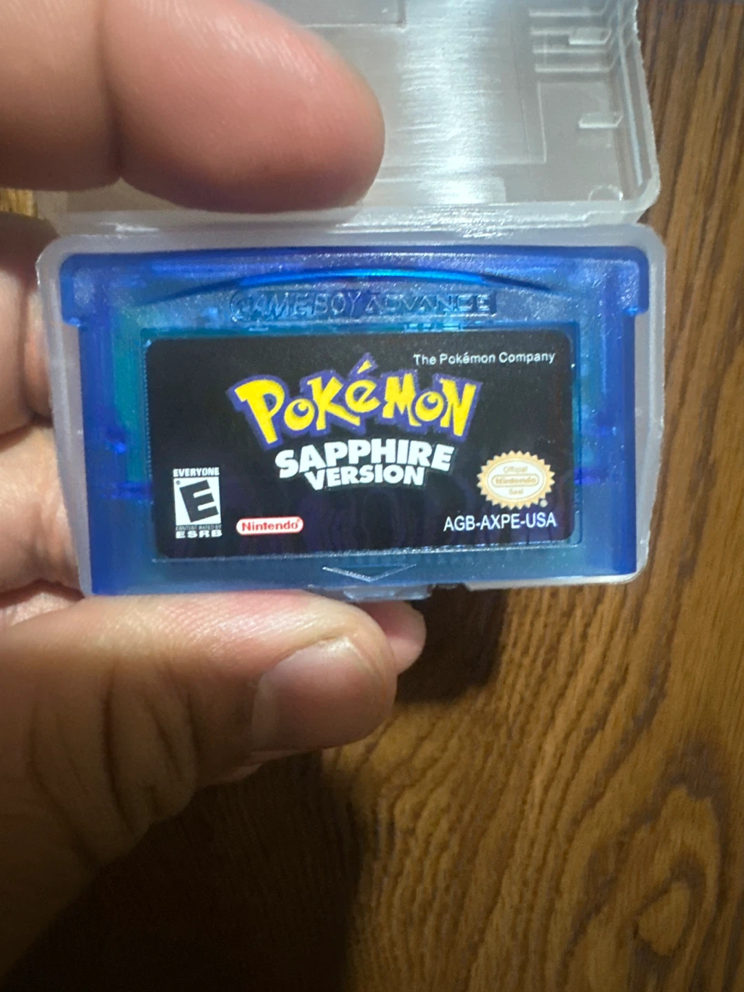 Pokemon Sapphire Version - Game Boy Advance reproduction