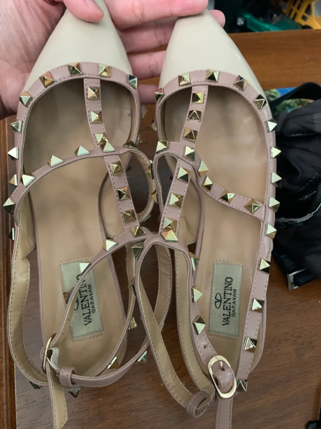 Valentino Garavani Rockstud Heels - Size 39 image indicator(3)