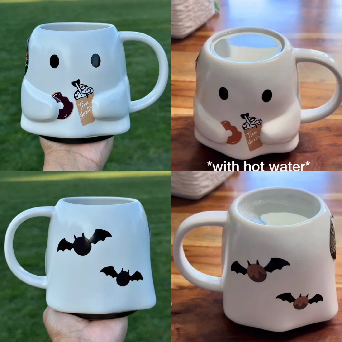 New Tim Hortons Color Changing Ghost Mug 2024 Halloween 👻 thumbnail