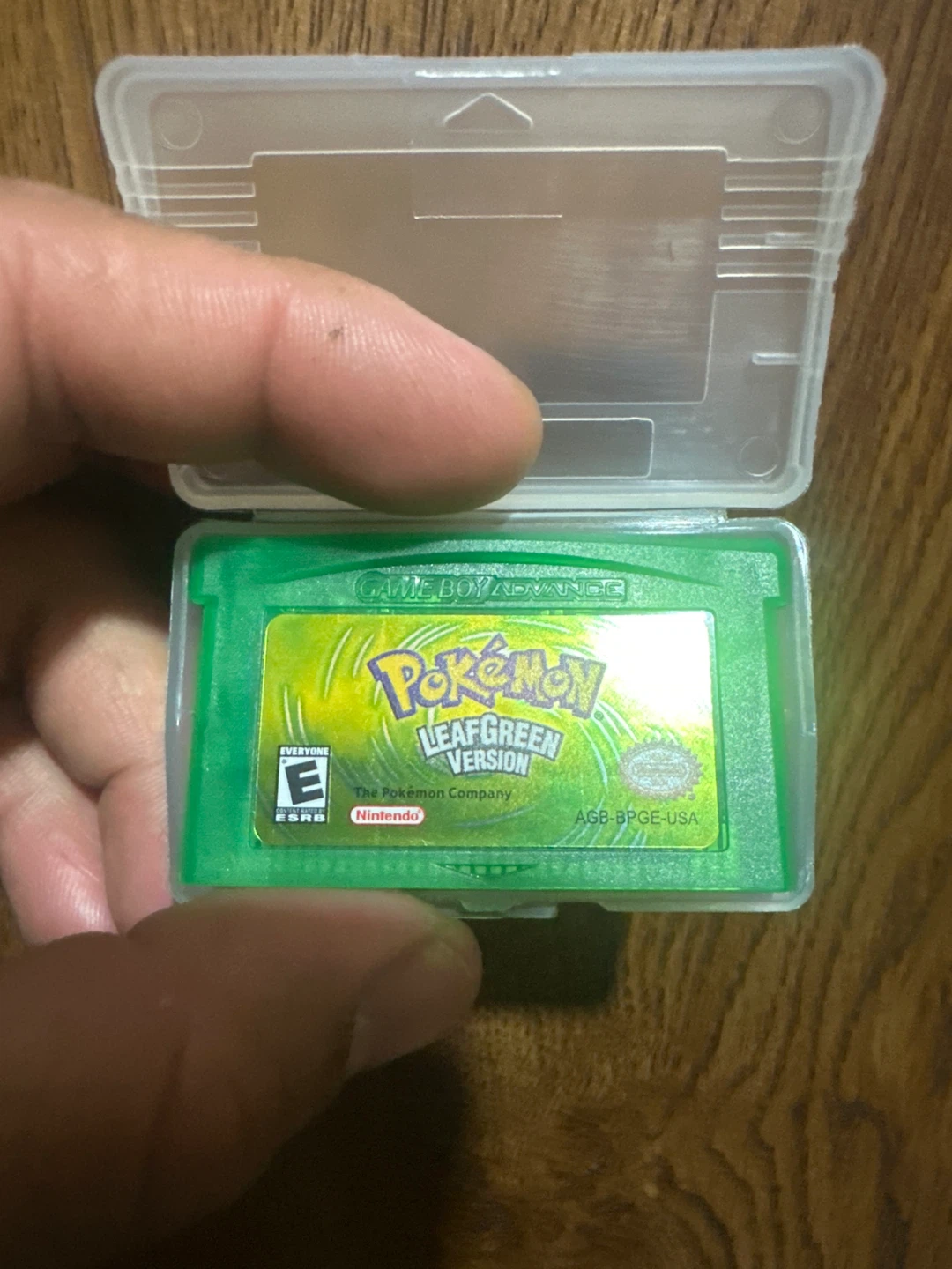 Pokemon Leaf Green Version - Game Boy Advance reproduction