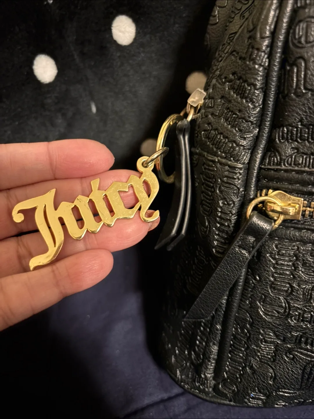 Juicy Couture Mini Backpack-Black image indicator(4)