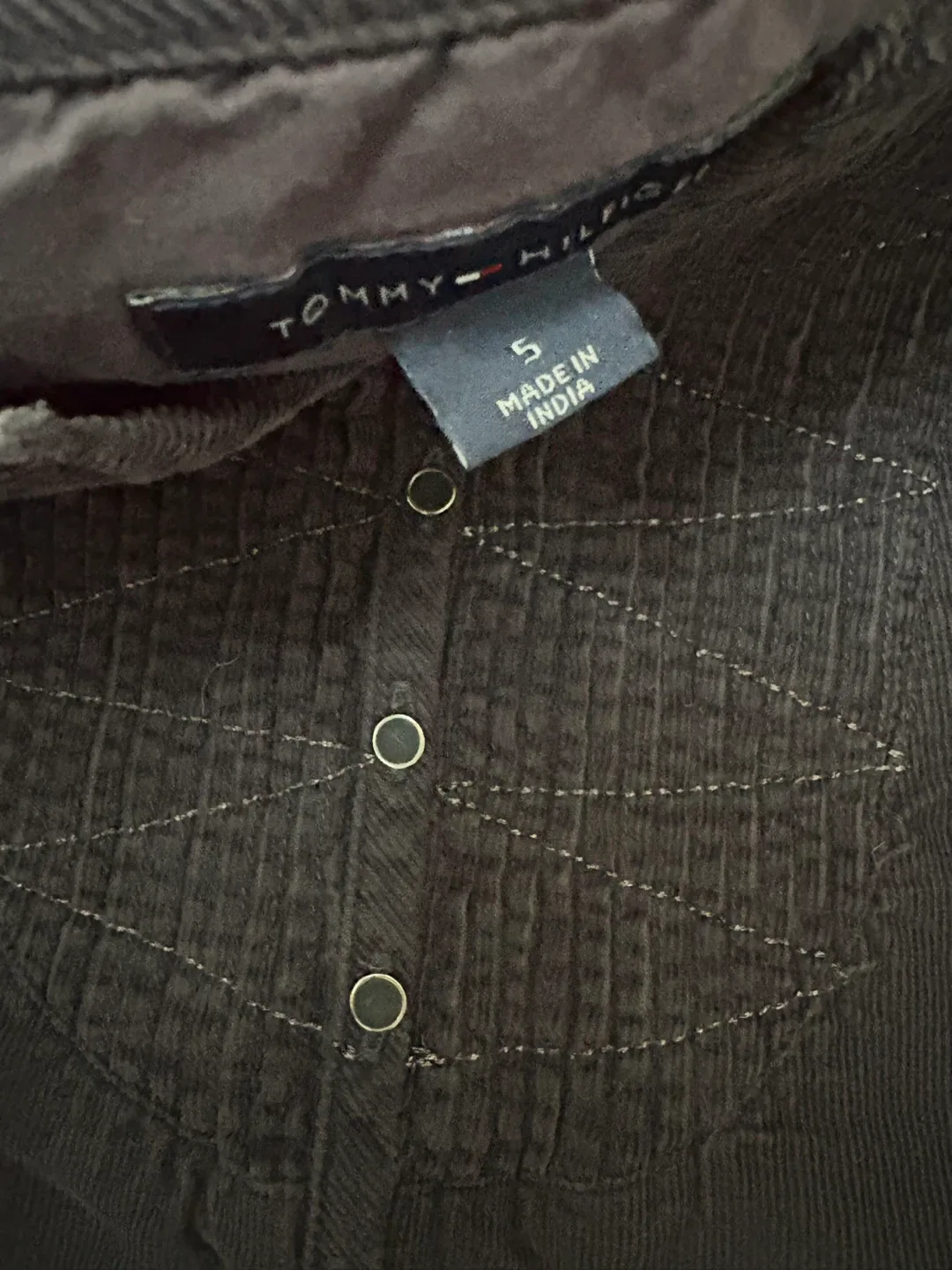 Tommy Hilfiger Corduroy Dress - Size 5 image indicator(3)