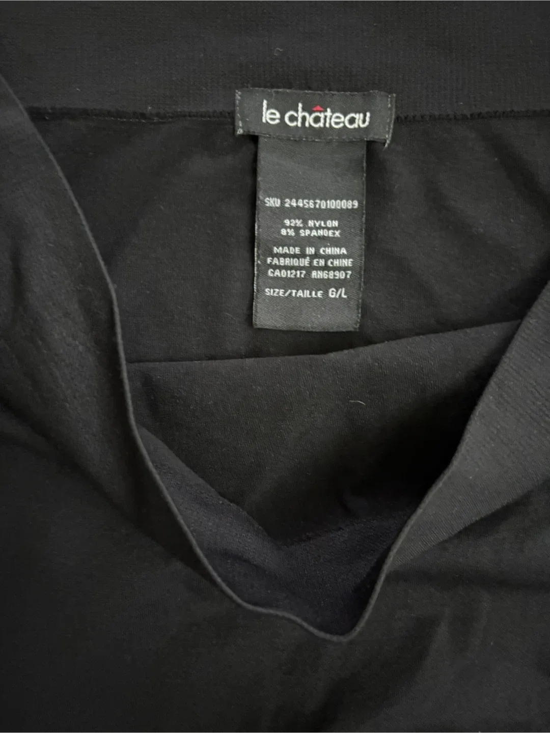 Le Chateau Black Leggings Size G/L image indicator(2)