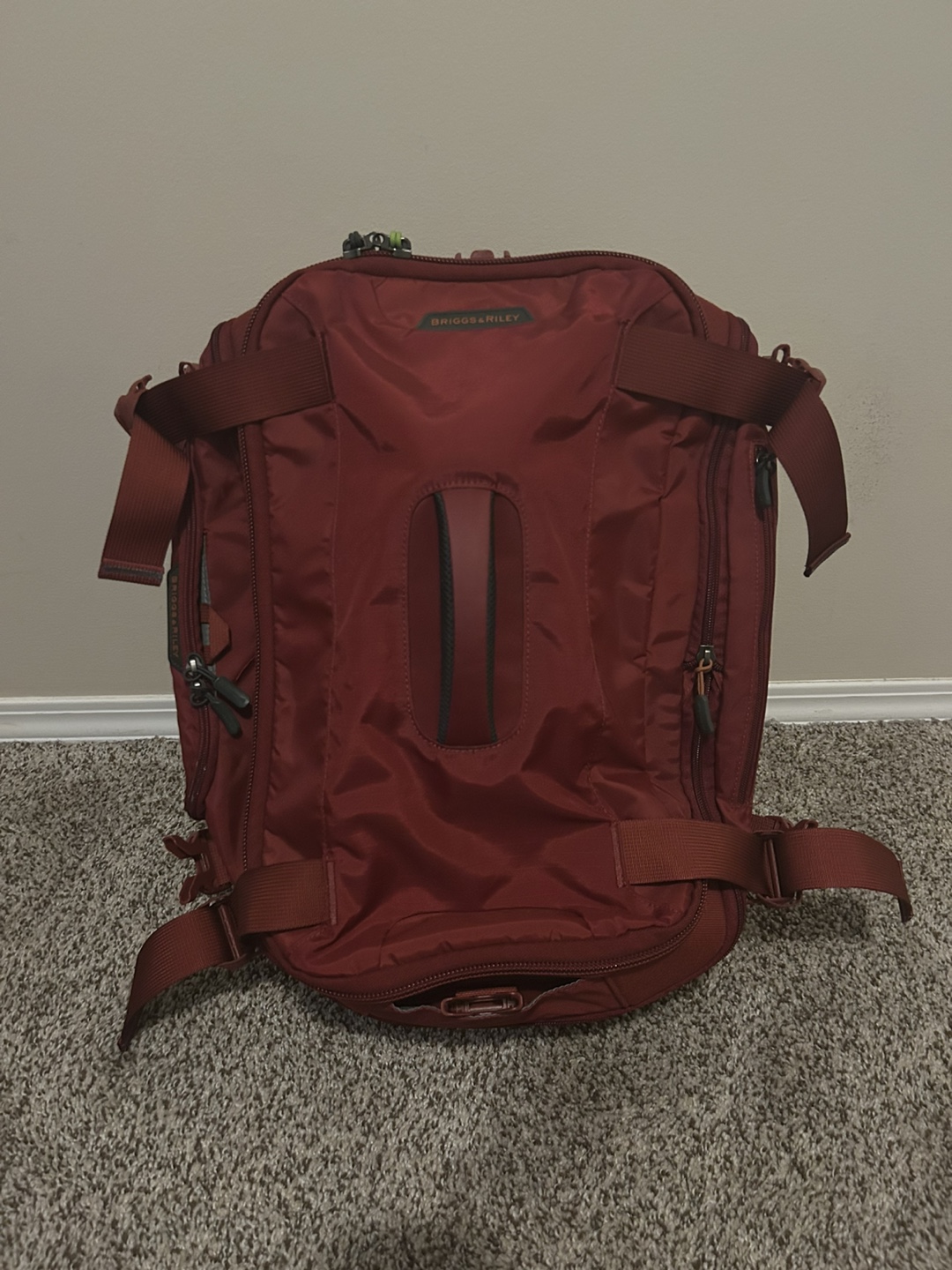 Briggs & Riley exchange duffle bag-amber