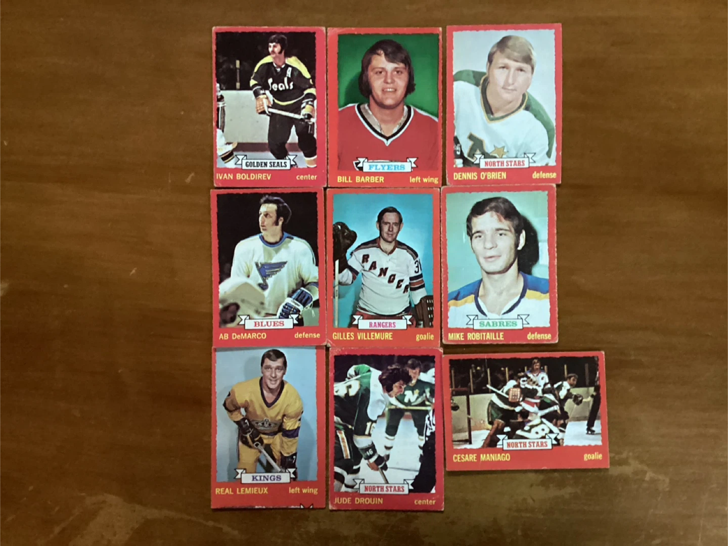 9. 1973-74 O-PEE-CHEE NHL Trading Cards