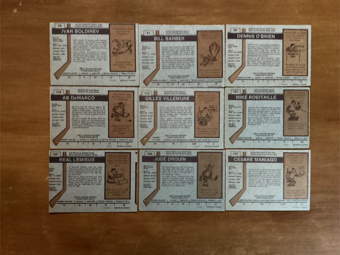 9. 1973-74 O-PEE-CHEE NHL Trading Cards - photo 5