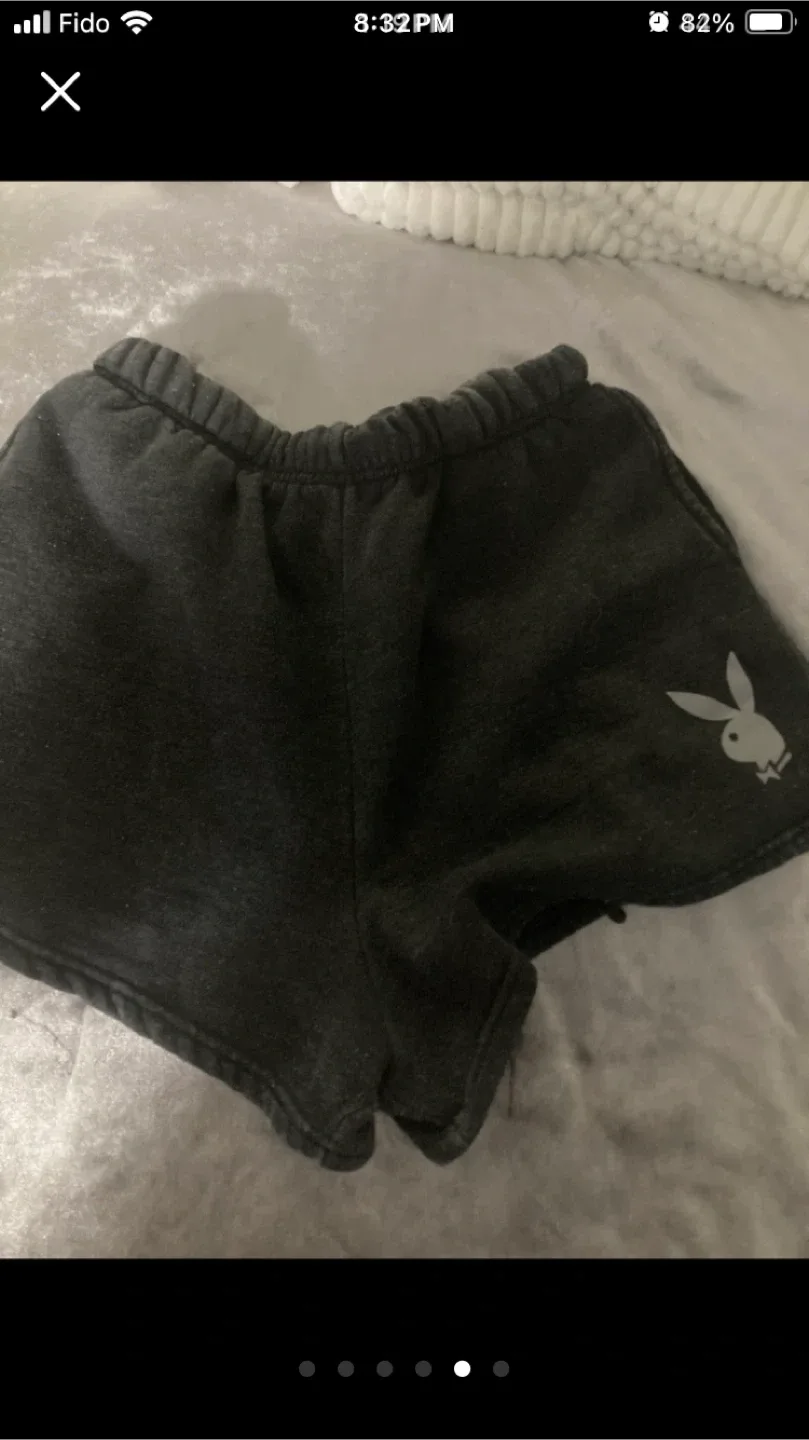 Playboy Black Shorts & Sweatpants Set image indicator(3)